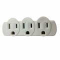 Multiway Adapter 3-Outlet Wht 15A FA-351B/09PRJ
